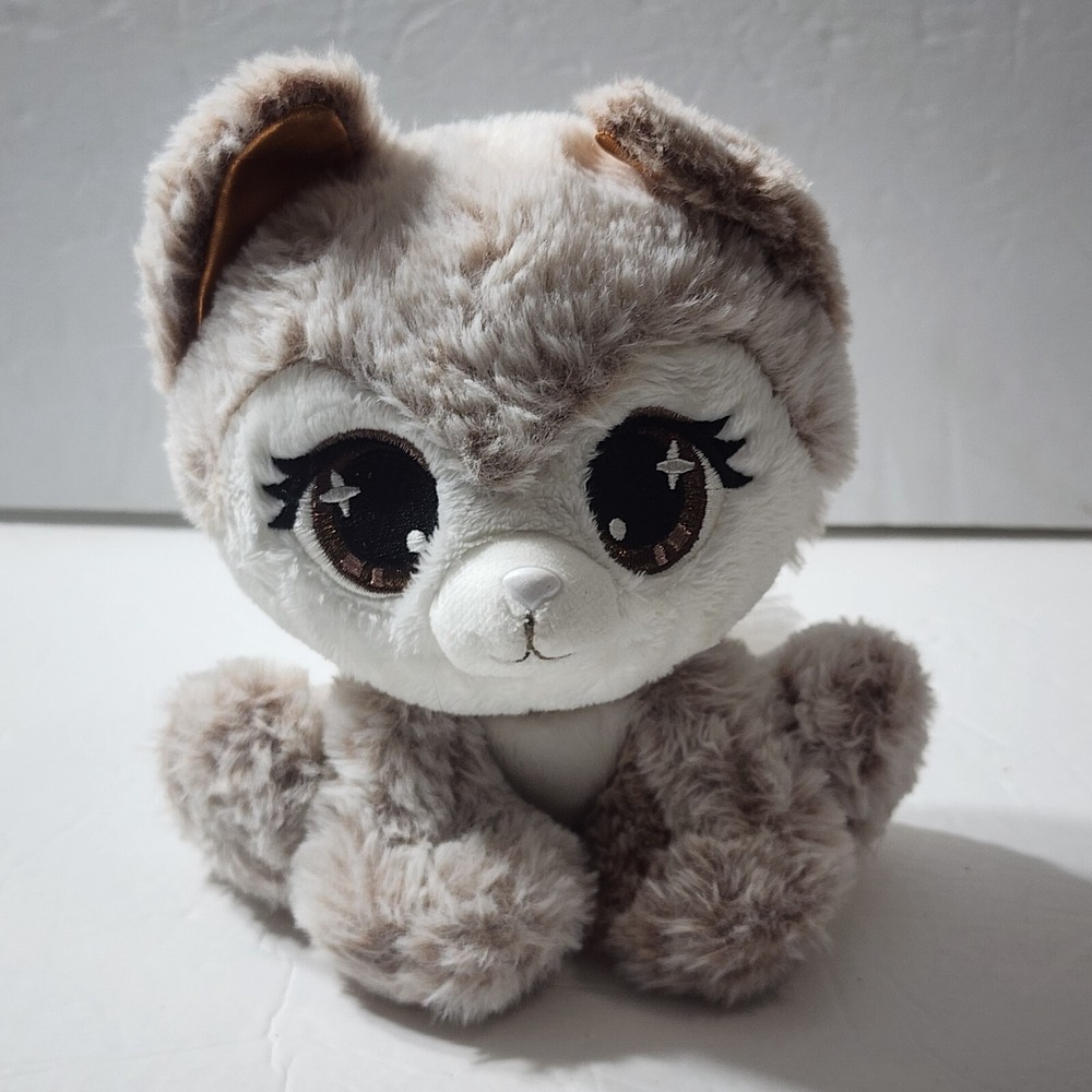 Gund P. Lushes Pets Mischa von Mush T84500 Sewn Eyes Plush 7"